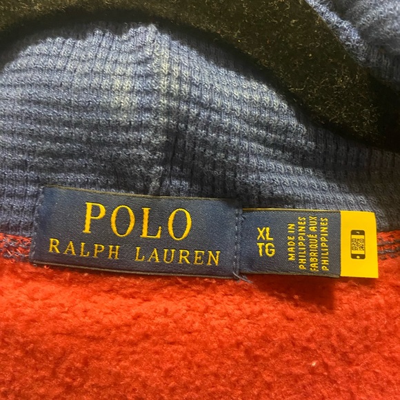 Polo Patchwork Fleece Sweater - Picture 2 of 5